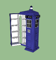 TARDIS media case build dairy